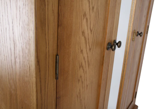 Wardrobe 3 Door Oak - Image 8