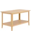 London Oak Coffee Table With Shelve - Image 4