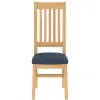 Light Oak Dining Chairs - Image 2