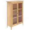 Light Oak Glazed Cabinet - Image 4