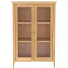 Light Oak Glazed Cabinet - Image 6