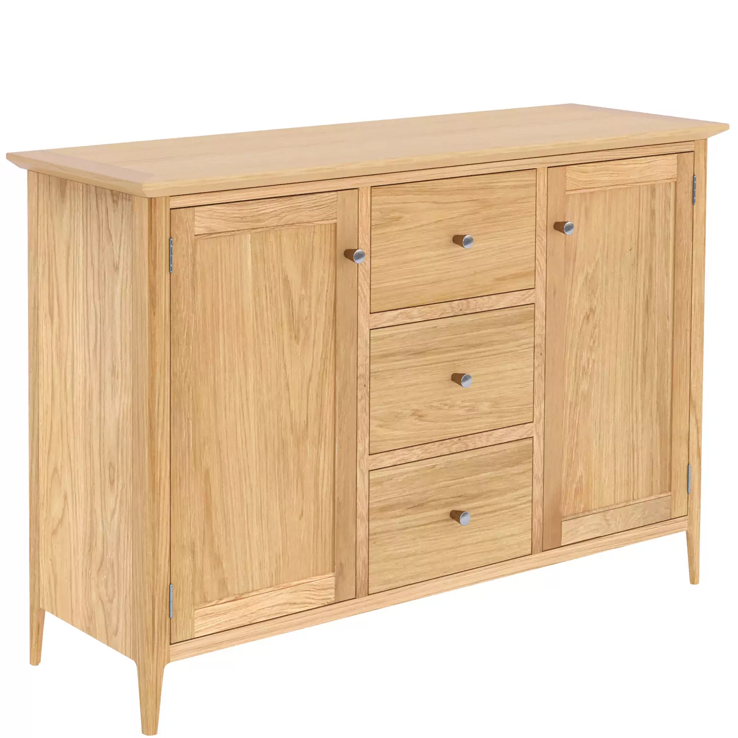London Oak Modern Sideboard Oak - Image 4