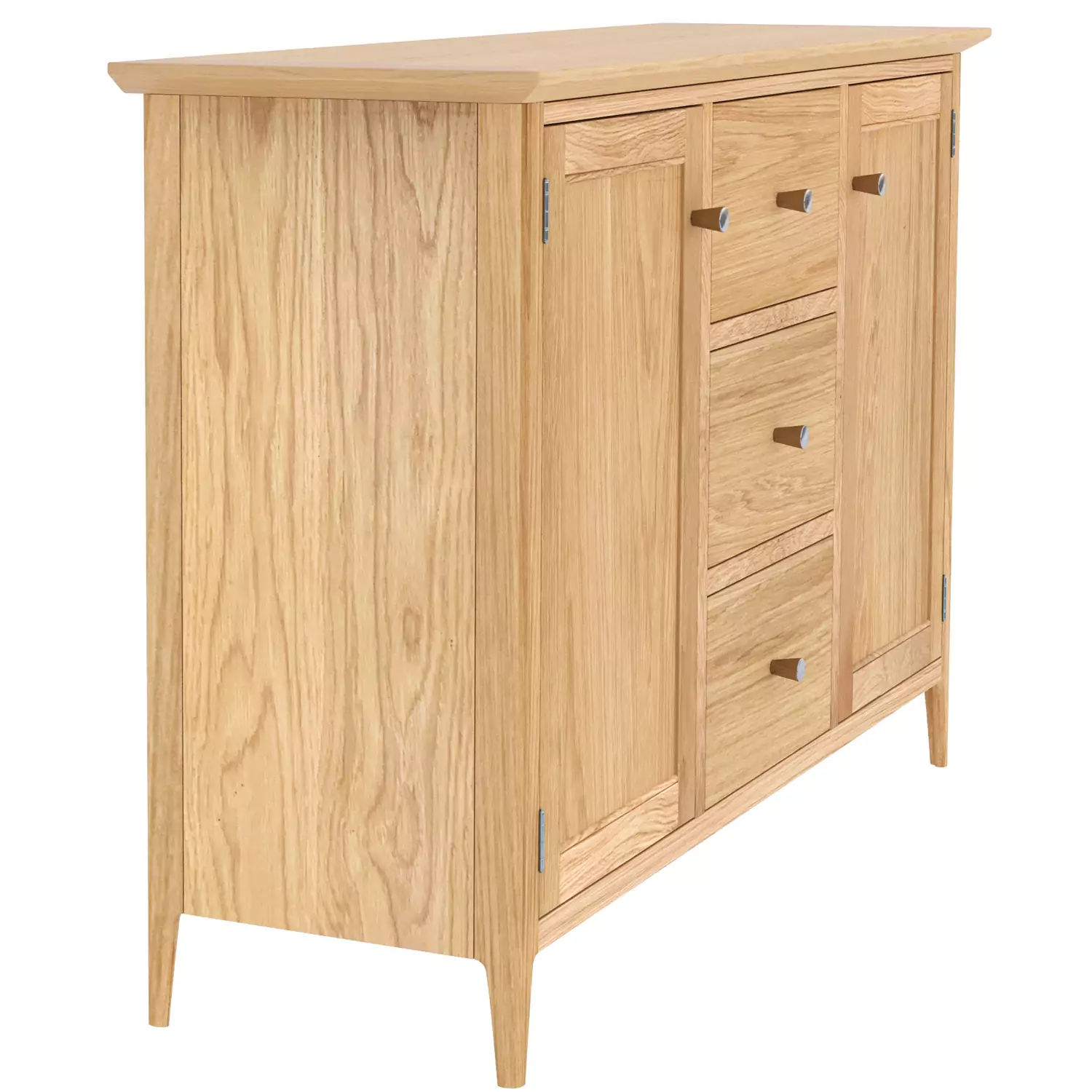 London Oak Modern Sideboard Oak - Image 5