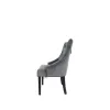 Velvet Grey Dining Chairs - Image 9