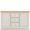 Light Grey Painted 2 Door 3 Drawer Sideboard - Image 3