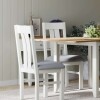 Light Grey Painted Dining Chair