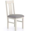 Light Grey Painted Dining Chair - Image 4