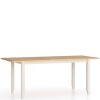 Light Grey Painted Extending Dining Table 200cm - Image 5