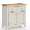 Light Grey Painted Small Sideboard - Image 4