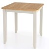 Light Grey Painted Square Dining Table - Image 4