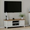 Light Grey Painted Wide TV Cabinet