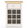 Light Grey Painted Wine Cabinet - Image 3
