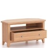 Natural Oak Corner TV Cabinet - Image 3