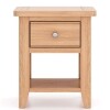 Natural Oak Lamp Table - Image 4