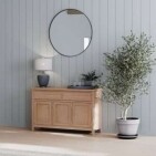 Natural Oak Large Sideboard Light Finish