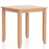Natural Oak Square Dining Table - Image 3