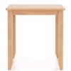 Natural Oak Square Dining Table - Image 4