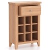 Natural Oak Wine Cabinet - Image 3