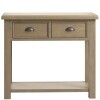 Smoked Oak Console Table - Image 3