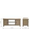 Smoked Oak Plasma Tv Unit - Image 5