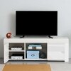 Small White Gloss TV Unit for 55Inch Tv's - Image 3