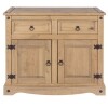 Wooden Sideboard Pine 2 door
