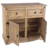 Wooden Sideboard Pine 2 door