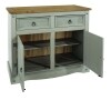 Wooden Sideboard Pine 2 door Grey