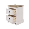 2 Draw Bedside Cabinet