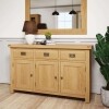 large rustic sideboard