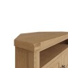 Oak Corner TV Unit