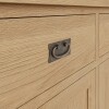Oak 2 Door 2 Drawer Sideboard