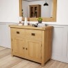 rustic oak sideboards