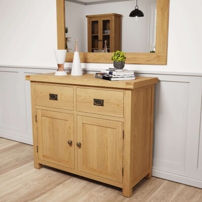 rustic oak sideboards