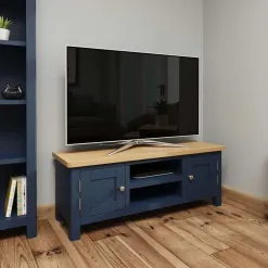 Small Oak TV Unit Example