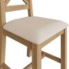 Oak Upholstered Dining Chairs
