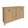 Large Oak Sideboard