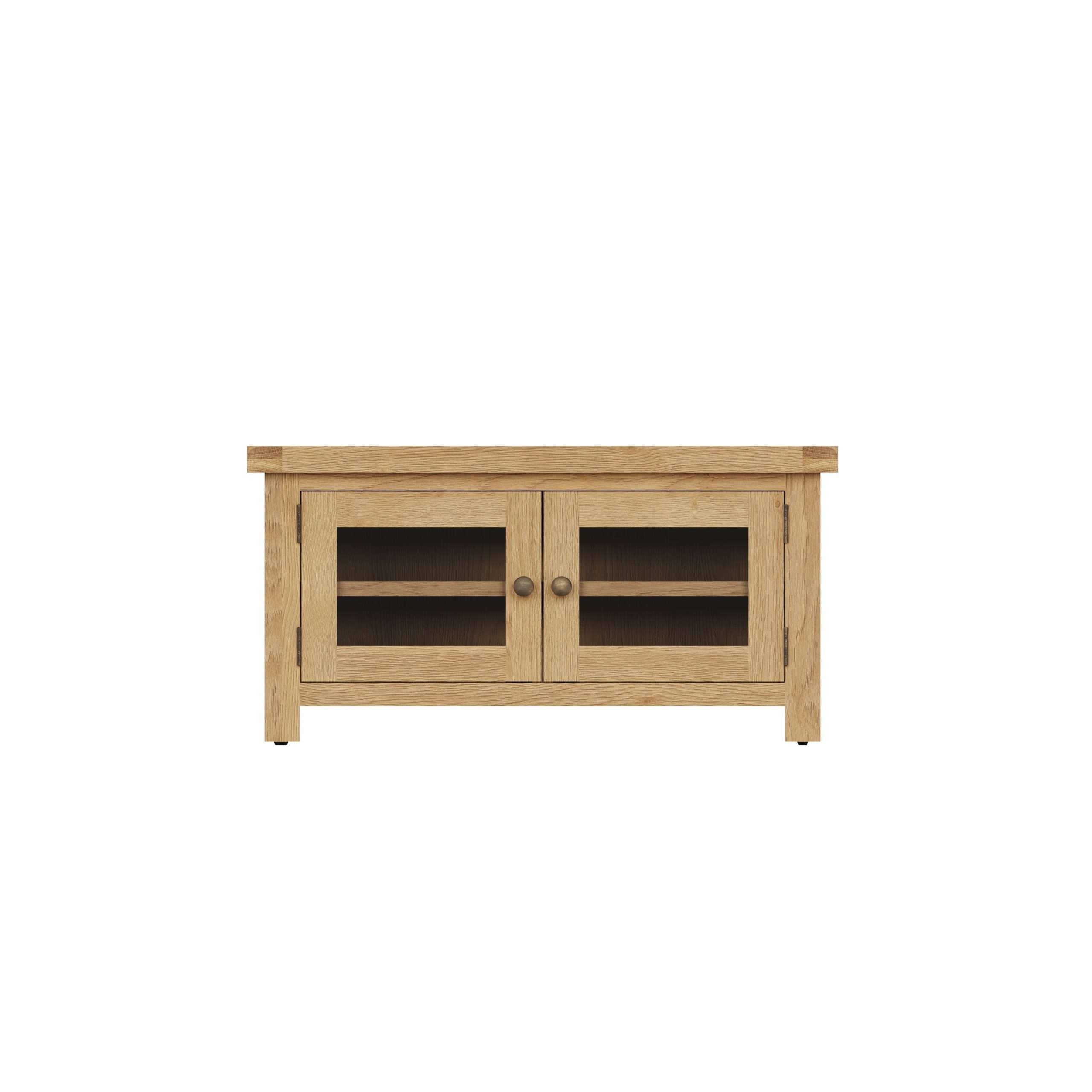 TV Unit With Glass Doors