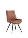 Dining Chair Tan PU - Image 2