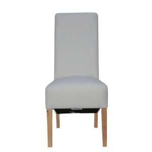 Scroll Back Chair - Natural