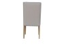 Button and Studded Dining Chair - Natural - Image 3
