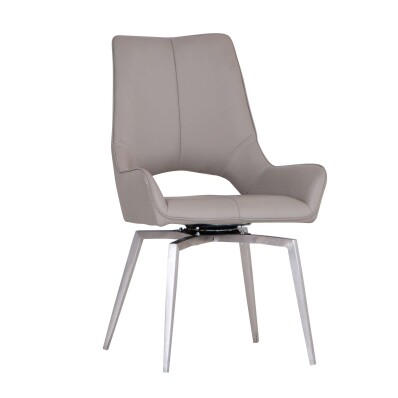 Swivel Chair - Taupe