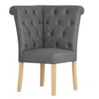Corner Bench - Dark Grey