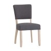 Fabric Dining Chair - Grey - Image 2