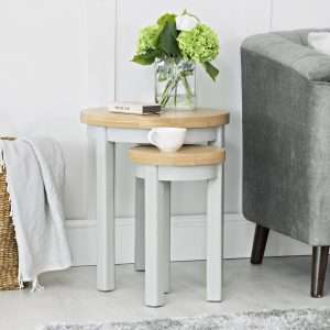 Modern Grey Nest of Tables