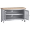 Stylish Grey and Oak TV Unit - Perfect for Modern Living Rooms - Image 3