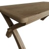 2.0m Cross Legged Fixed Table - Image 5