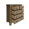 Stylish 2 Over 3 Chest of Drawers - Image 4