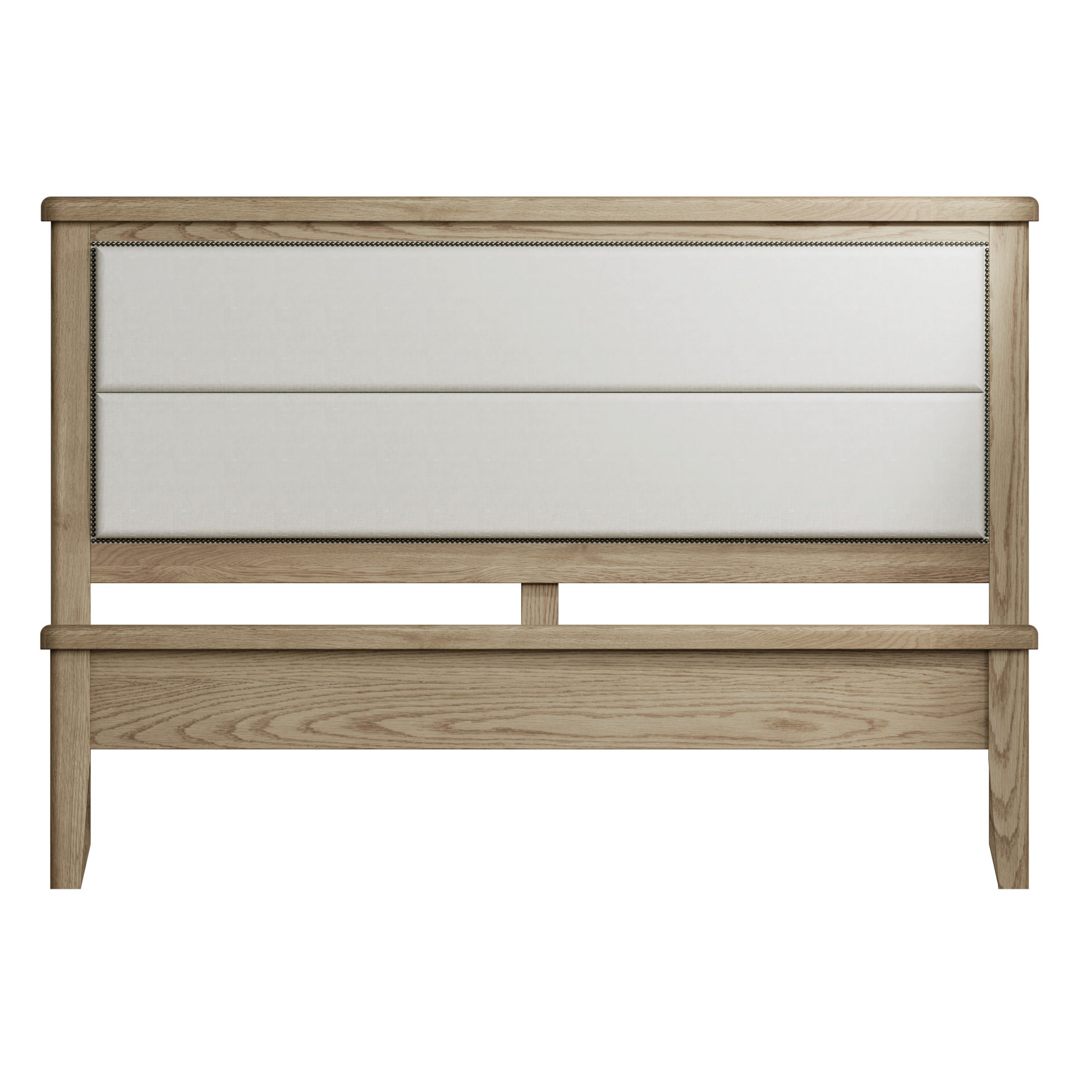 Super King Bed with Fabric Headboard - Image 7