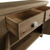 Elegant 2-Door Oak Sideboard - Image 7